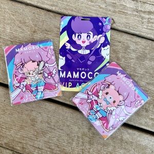 Mamobot 2021 Mamocon Enamel Pin and Badge Bundle
